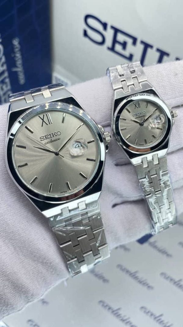 ست ساعت seiko exclusive سیکو شرکتی s18 - تصویر 2