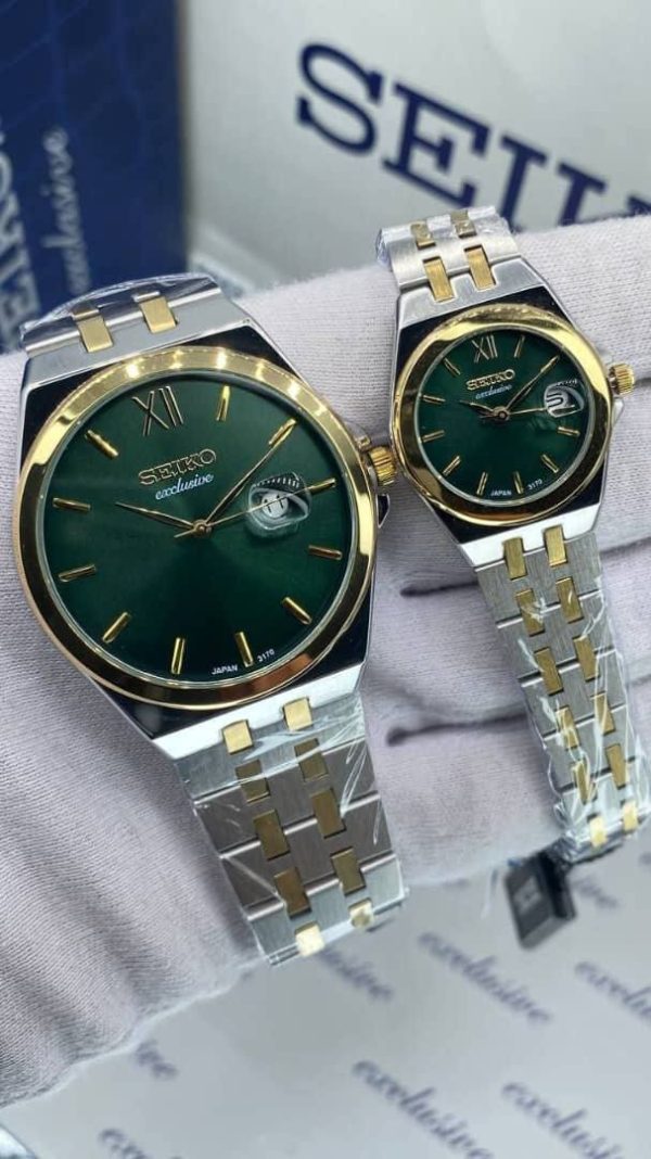 ست ساعت seiko exclusive سیکو شرکتی s20 - تصویر 2